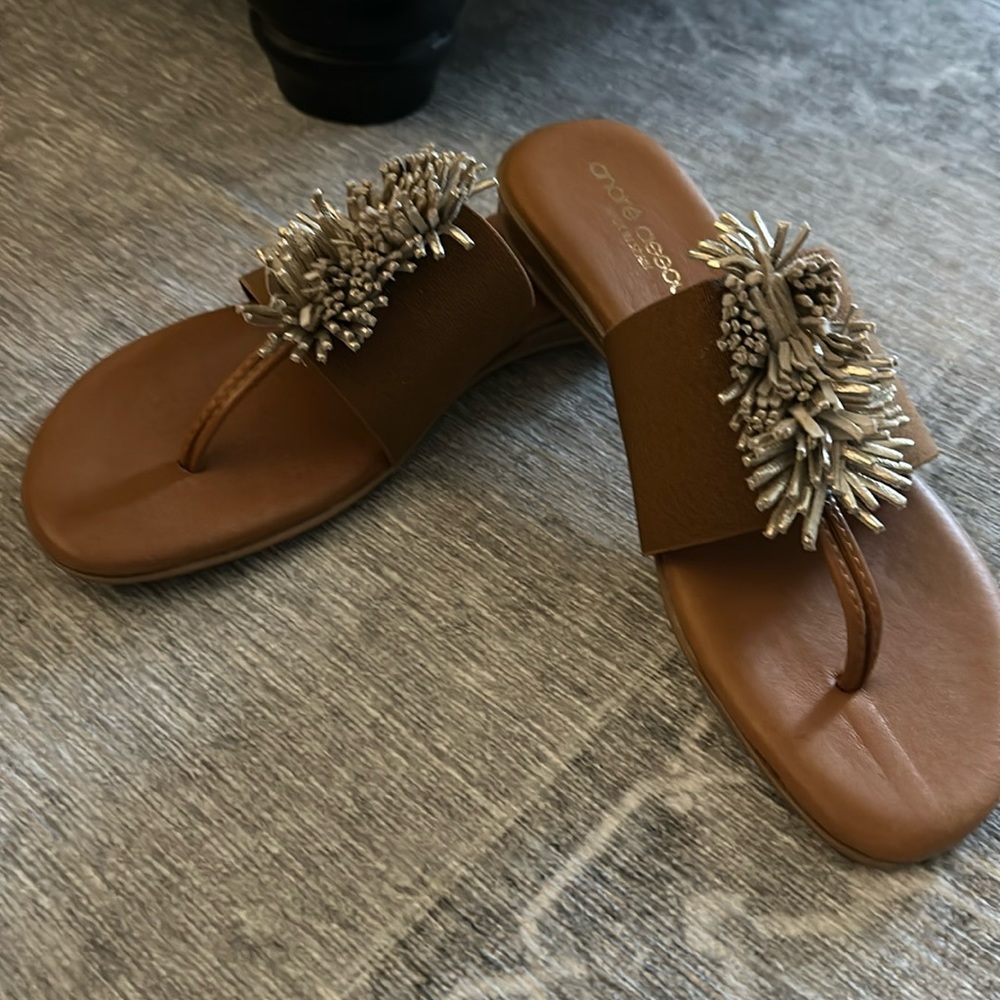 NOVALEE LINEN FEATHERWEIGHTS™ SANDAL